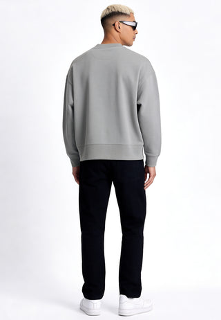 Sweatshirt Boxy Brodé "Moon"