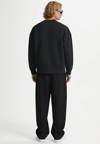 Sweatshirt Boxy Brodé "Moon"