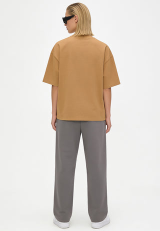 T-shirt Boxy Brodé "Moon"