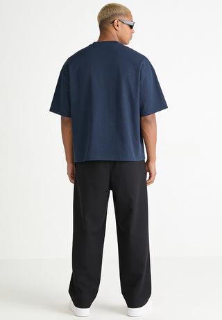 T-shirt Boxy Brodé "Moon"