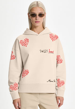 Hoodie Boxy Brodé "Sweet"