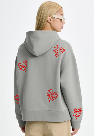 Hoodie Boxy Brodé "Sweet"