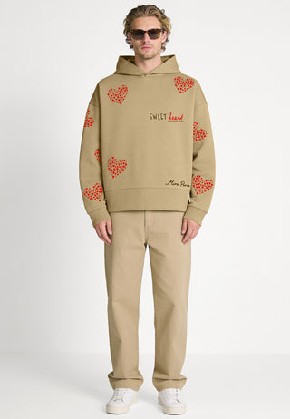 Hoodie Boxy Brodé "Sweet"
