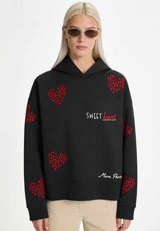 Hoodie Boxy Brodé "Sweet"