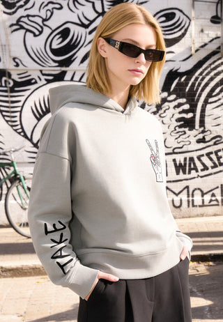 Hoodie Boxy "Take Care"