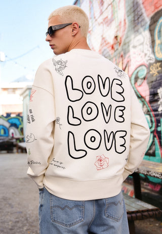 Sweatshirt Boxy "Flash Tattoo 1"