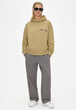 Hoodie Boxy Brodé "Amore"