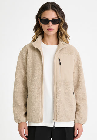 Veste Sherpa Brodée "Sweetheart"
