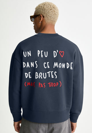 Sweatshirt Boxy Brodé "Brute"