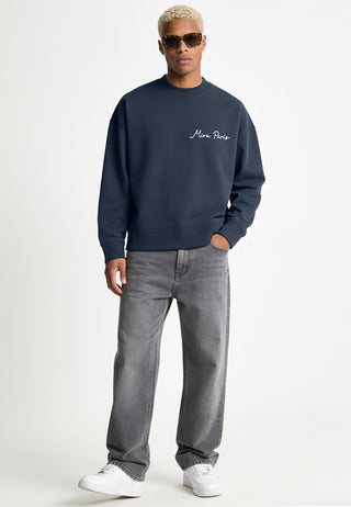 Sweatshirt Boxy Brodé "Brute"