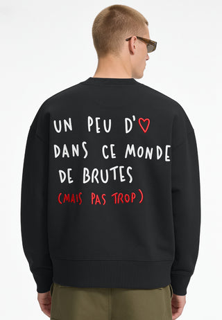 Sweatshirt Boxy Brodé "Brute"
