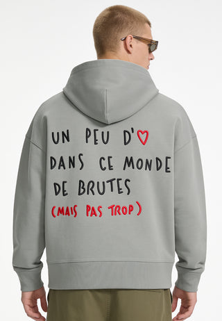 Hoodie Boxy Brodé "Brute"