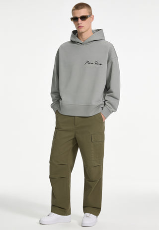 Hoodie Boxy Brodé "Brute"