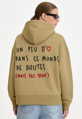 Hoodie Boxy Brodé "Brute"