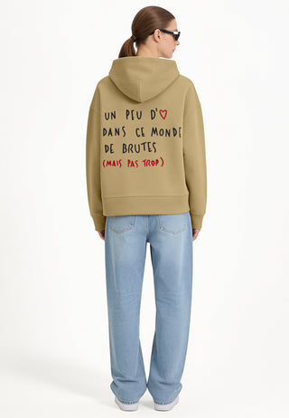 Hoodie Boxy Brodé "Brute"