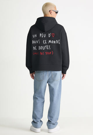 Hoodie Boxy Brodé "Brute"