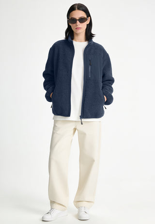 Veste Sherpa Brodée "Mi Amor"