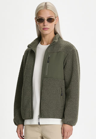 Veste Sherpa Brodée "Mi Amor"