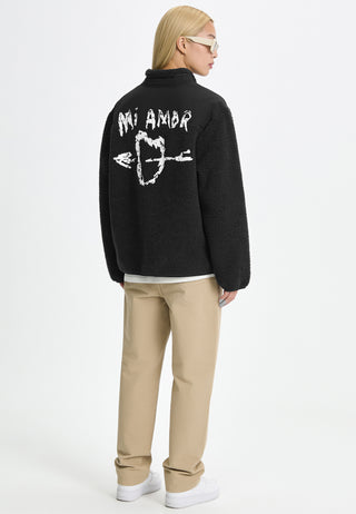 Veste Sherpa Brodée "Mi Amor"
