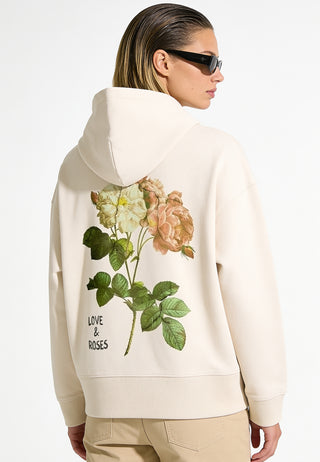 Hoodie Boxy "Roses"