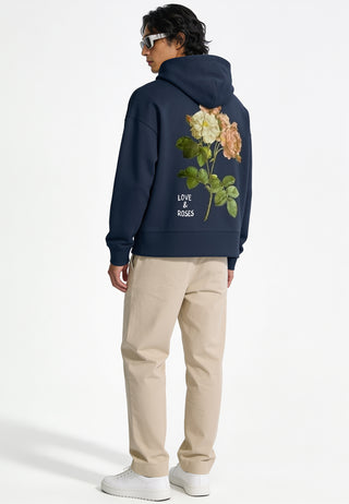 Hoodie Boxy "Roses"