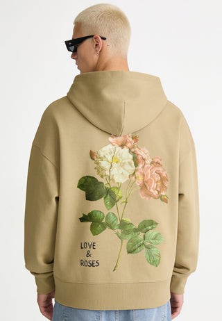 Hoodie Boxy "Roses"