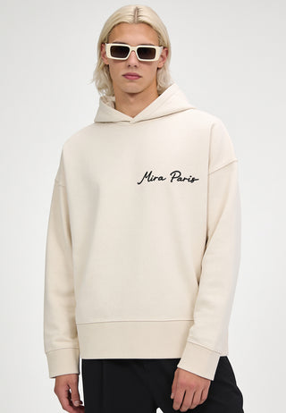 Hoodie Boxy Brodé "Fleur"