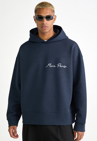 Hoodie Boxy Brodé "Fleur"