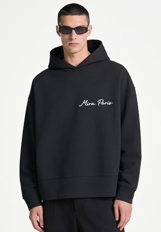 Hoodie Boxy Brodé "Fleur"
