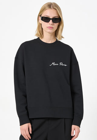 Sweatshirt Boxy Brodé "Shark"