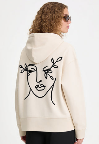Hoodie Boxy Brodé "Harmony"