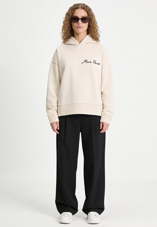 Hoodie Boxy Brodé "Harmony"