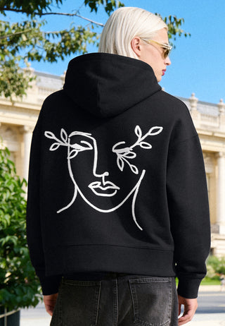 Hoodie Boxy Brodé "Harmony"