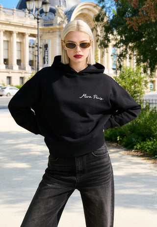 Hoodie Boxy Brodé "Harmony"