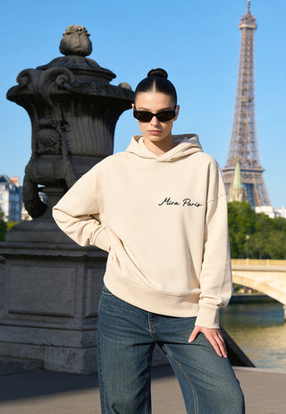 Hoodie Boxy Brodé "Frequency"