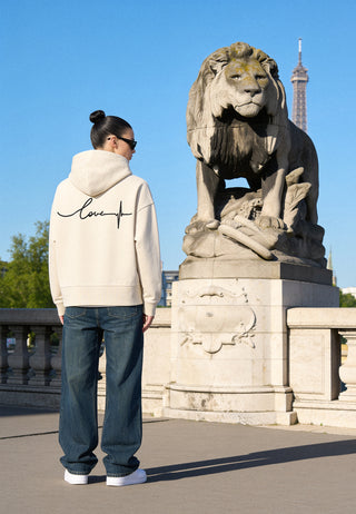 Hoodie Boxy Brodé "Frequency"