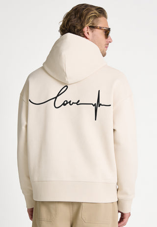 Hoodie Boxy Brodé "Frequency"