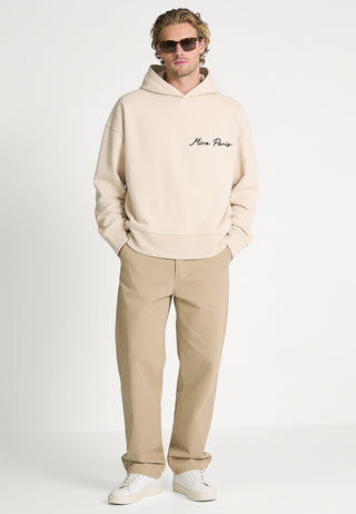 Hoodie Boxy Brodé "Frequency"