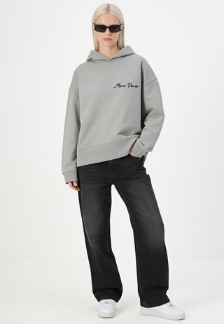 Hoodie Boxy Brodé "Frequency"