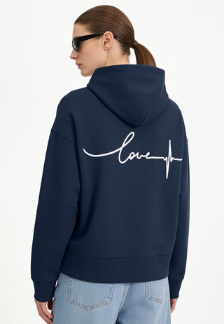 Hoodie Boxy Brodé "Frequency"