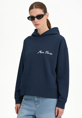 Hoodie Boxy Brodé "Frequency"