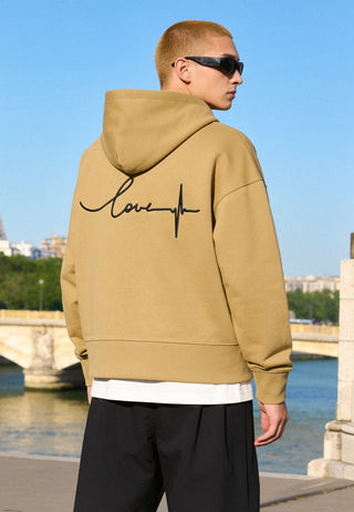 Hoodie Boxy Brodé "Frequency"