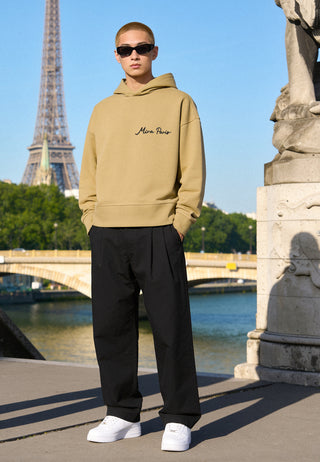 Hoodie Boxy Brodé "Frequency"