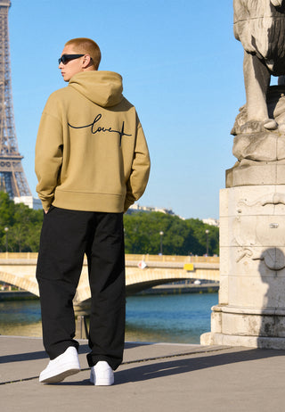 Hoodie Boxy Brodé "Frequency"