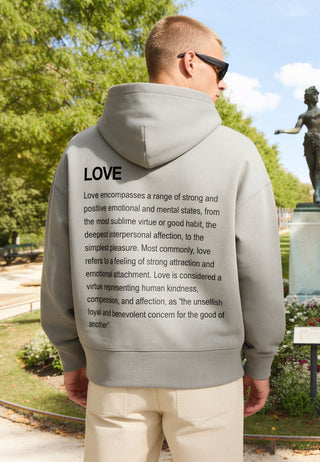 Hoodie Boxy "Love Definition"