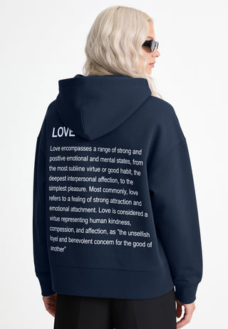 Hoodie Boxy "Love Definition"