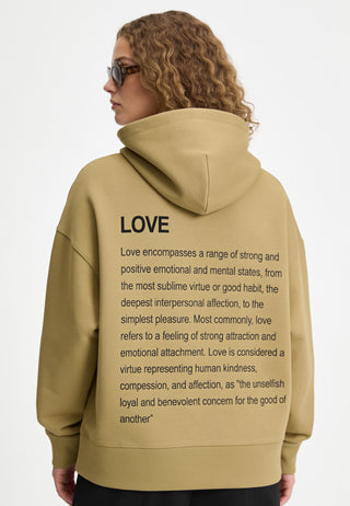 Hoodie Boxy "Love Definition"