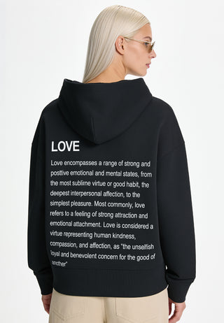 Hoodie Boxy "Love Definition"