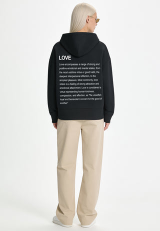 Hoodie Boxy "Love Definition"