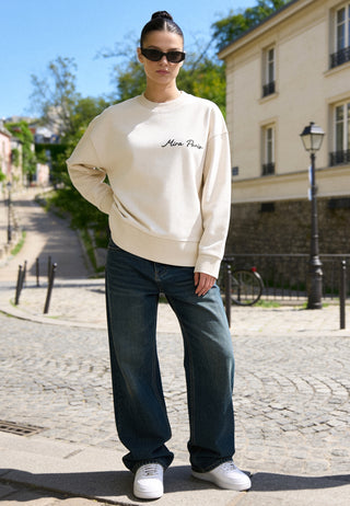 Sweatshirt Boxy "Love Definition"